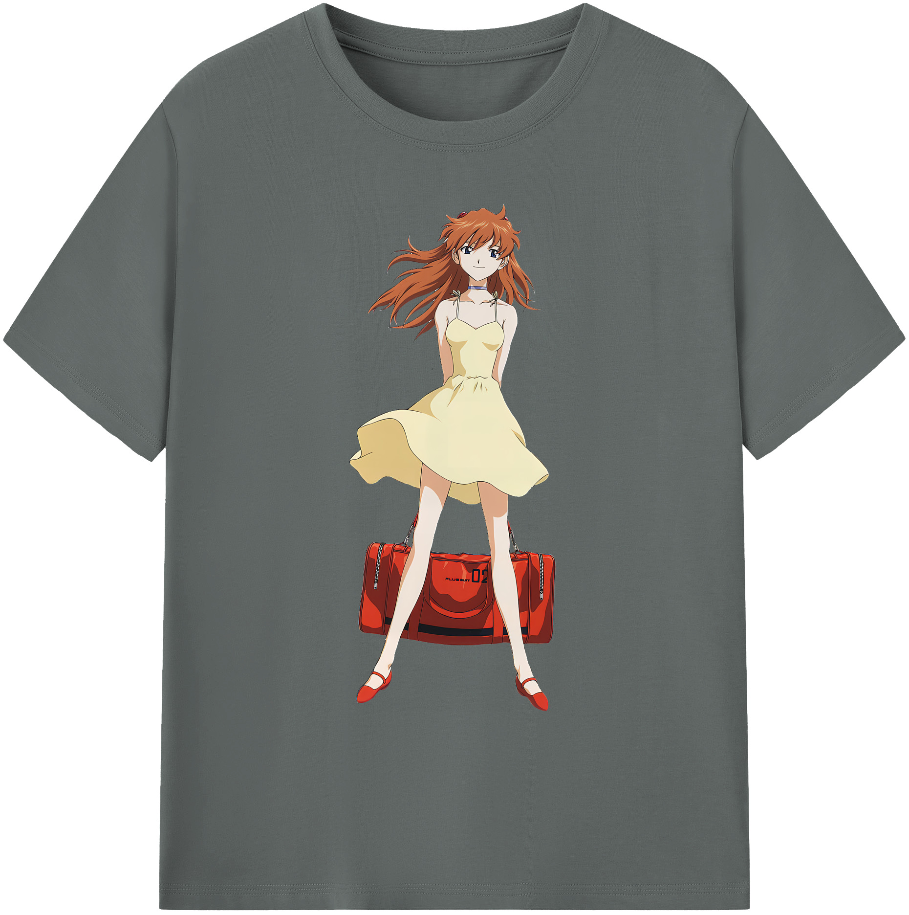 （画像用） EVA 新世紀エヴァンゲリオン 綿100％ メンズ半袖Tシャツ｜肌触りやわらか＆通気性